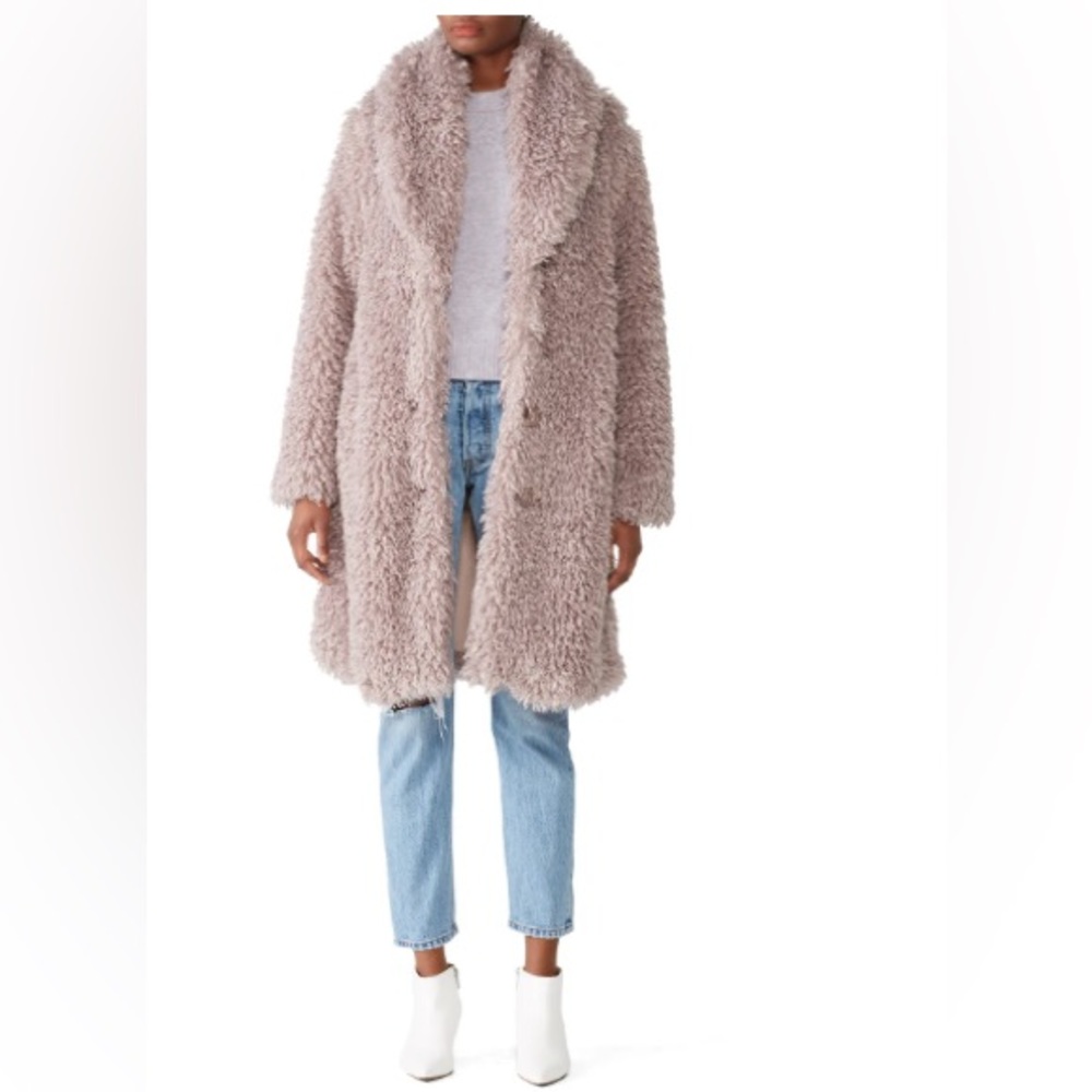somedays lovin Down This Road Faux Fur Coat | Size L